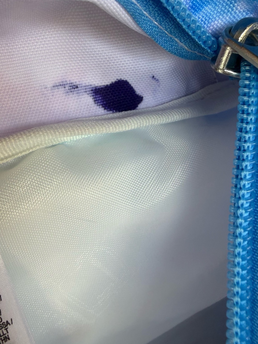 Jansport Pastel Tie-Dye Backpack in Blue, Pink, Purple - Picture 7 of 8